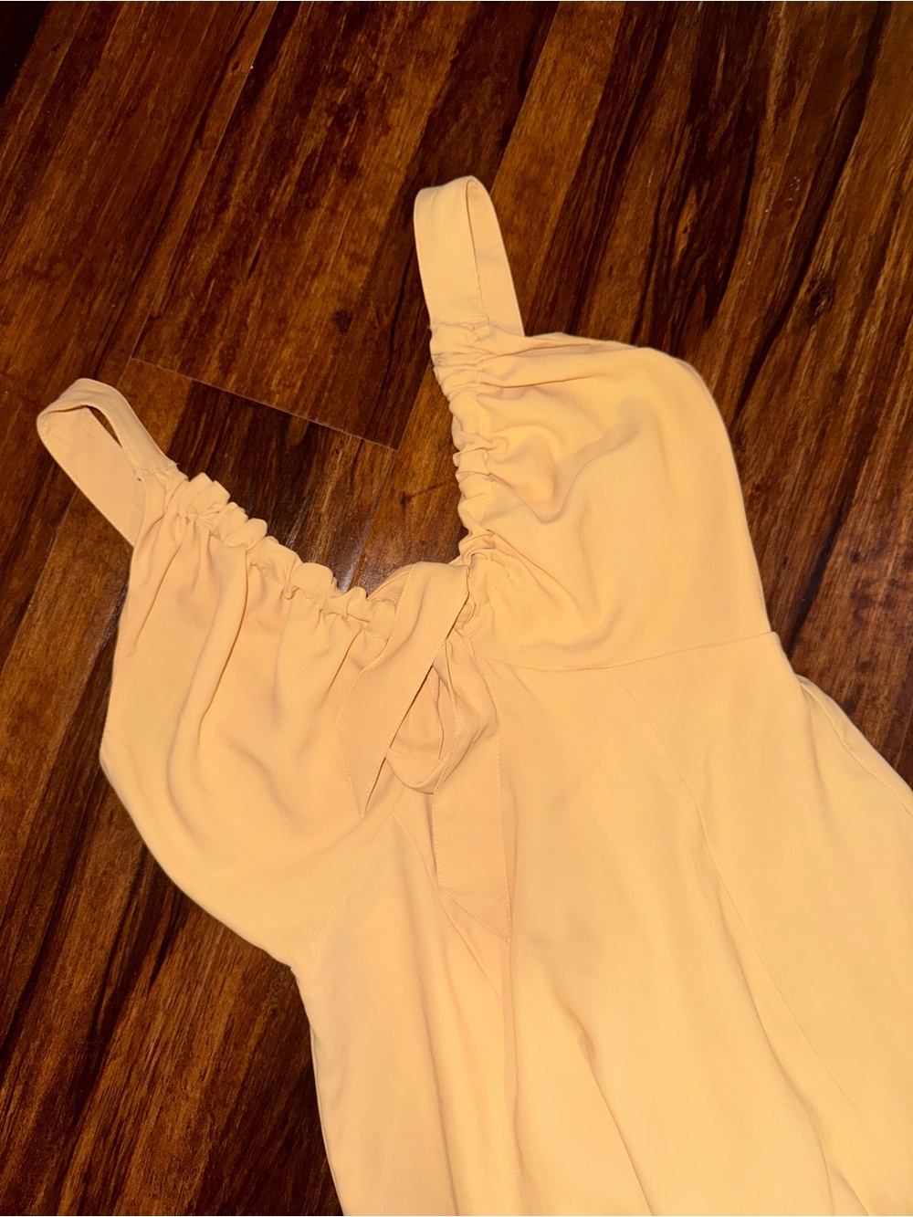 Abercrombie & Fitch Peach Spaghetti Strap Dress